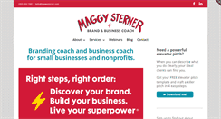 Desktop Screenshot of maggysterner.com